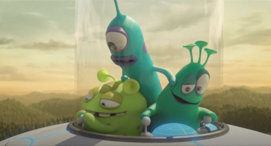 AMIGOS ALIENÍGENAS Trailer Dublado do filme da animação 