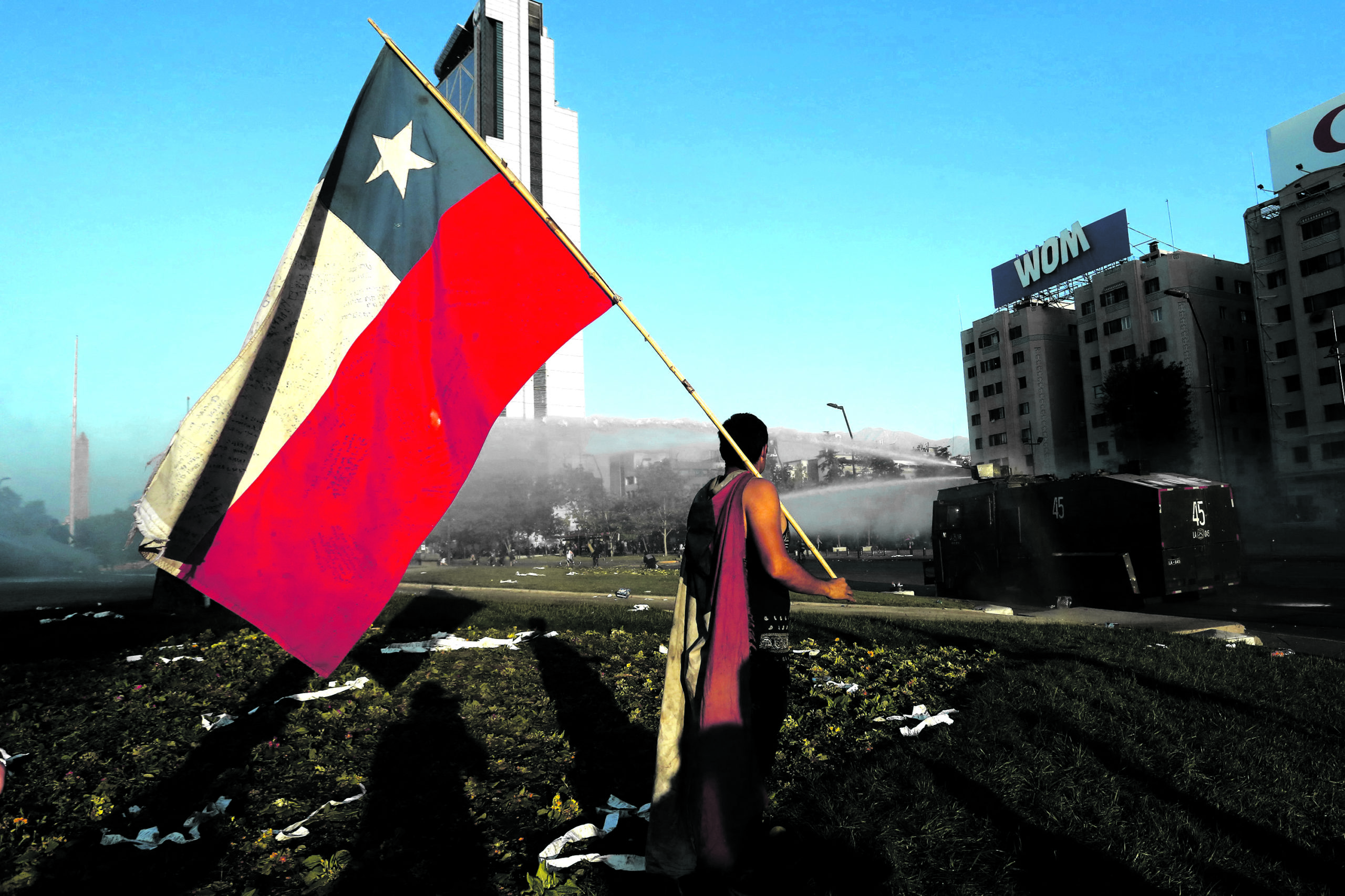 Protestos no Chile