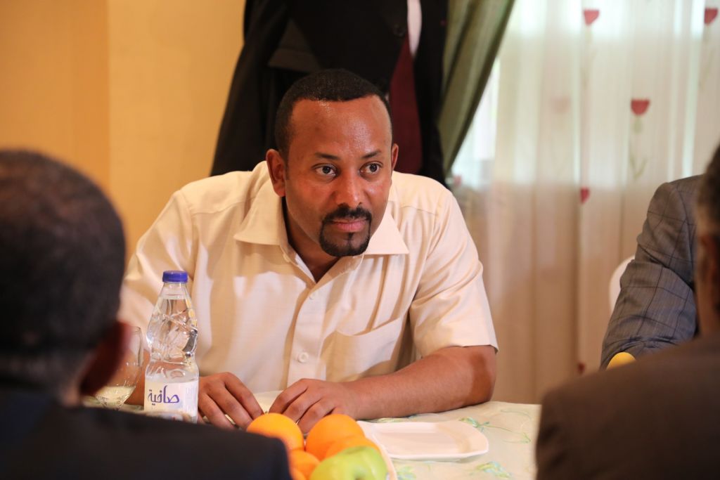 Abiy Ahmed, Primeiro Ministro da Etiópia, é o vencedor do Nobel da Paz de 2019. Foto: Mahmoud Hjaj/Anadolu Agency via Getty Images