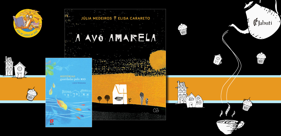 Livros vencedores do Prêmio Jabuti 2019 nas categorias literatura infantil e juvenil. Arte: Ana Beatriz Pádua