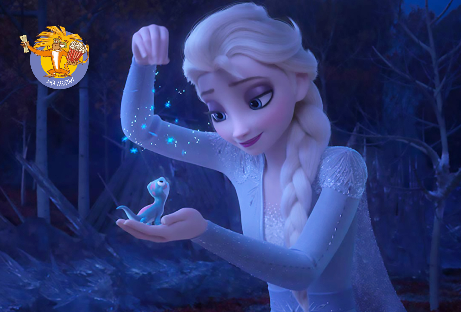 Em Frozen 2, Elsa irá descobrir o porquê de ela conseguir controlar o gelo. Foto: Divulgação.