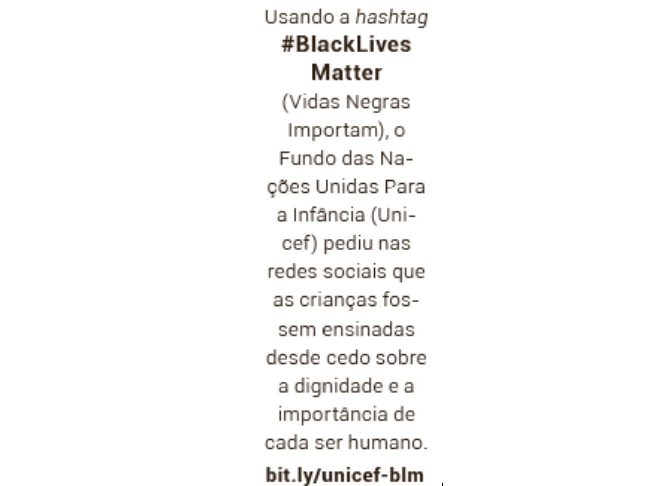 vidas negras