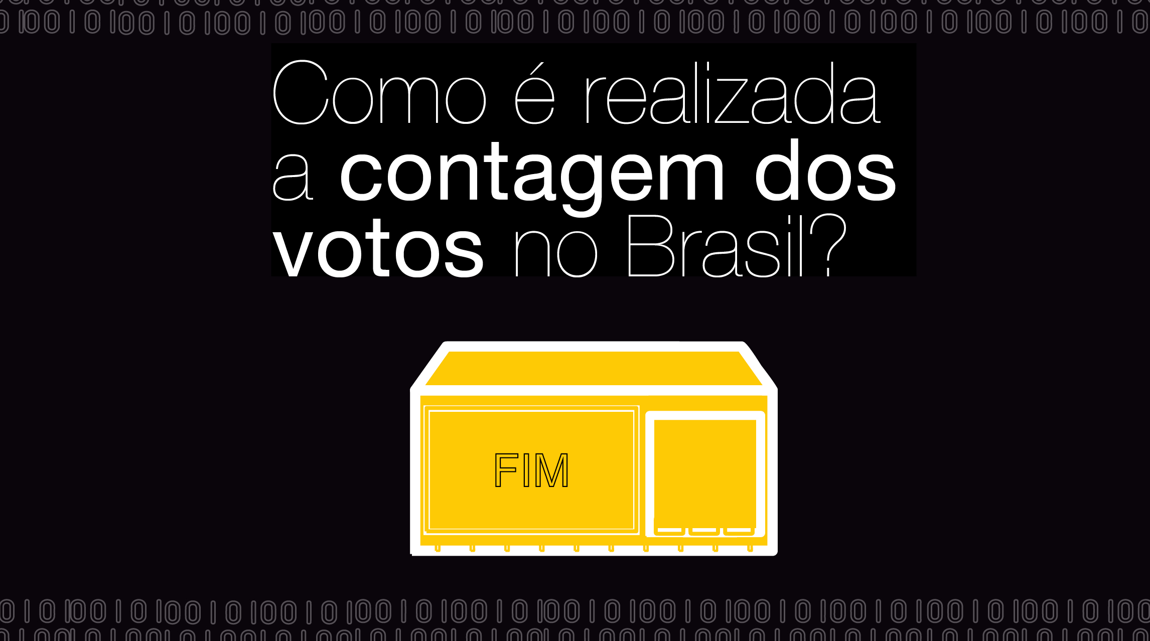 Como é realizada a contagem dos votos no Brasil? Jornal Joca