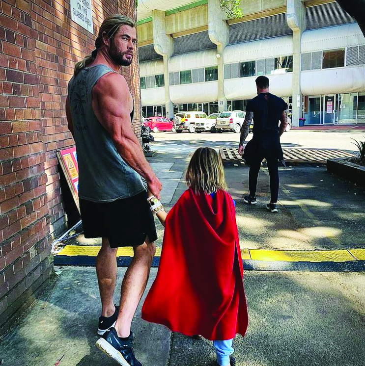 filho do ator de thor