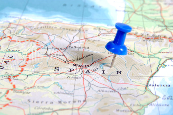 Espanha-Mapa