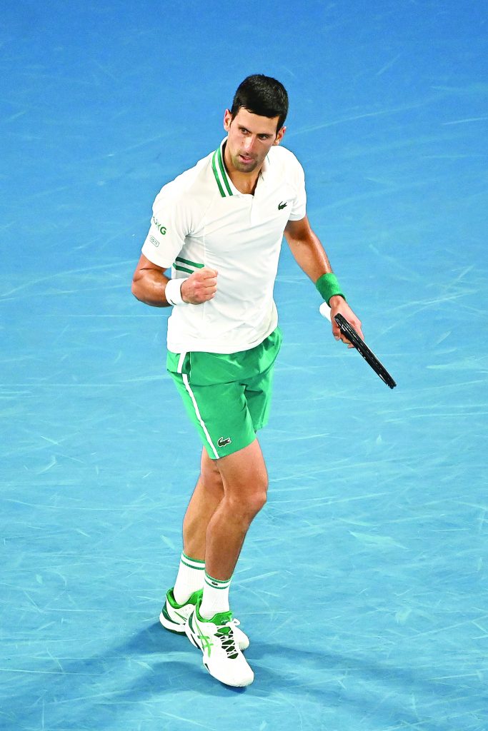 Djokovic marca histórica tênis 188
