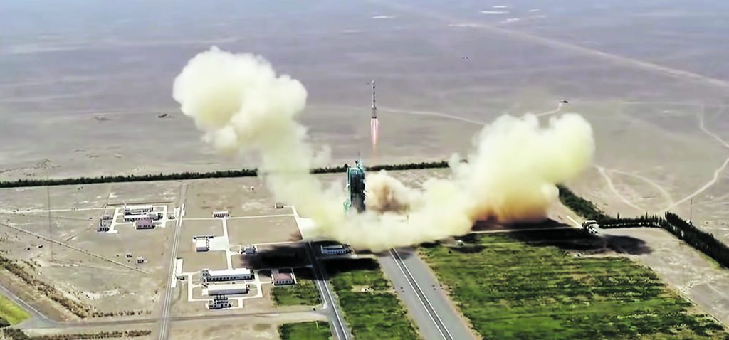 lançamento china estação espacial 190
