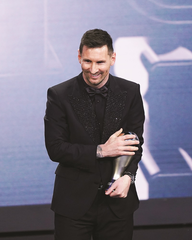 FIFA elege Lionel Messi o melhor jogador do mundo em 2022